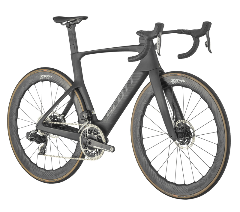 2023 Scott Foil RC Ultimate Road Bike in Black-1